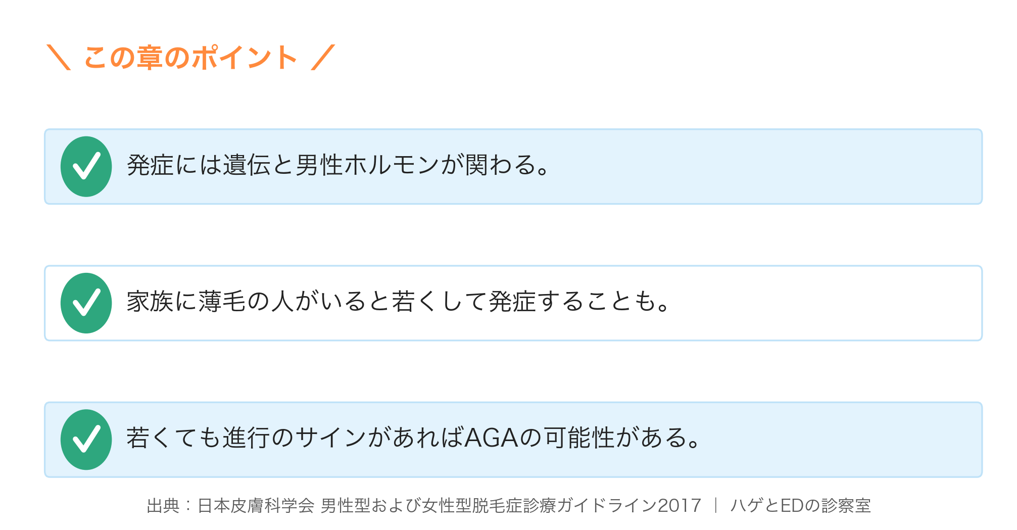 なぜ若くてもAGAになるのか